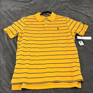 Polo by Ralph Lauren Yellow Striped Men's Shirt